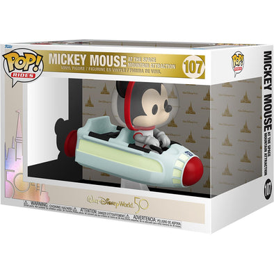 Walt Disney World 50th Anniversary - Mickey Mouse Space Mountain Pop! Ride Vinyl Figure