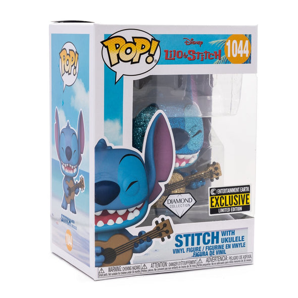 Lilo & Stitch - Stitch With Ukelele Diamond Edition Exclusive Pop! Vinyl Figure