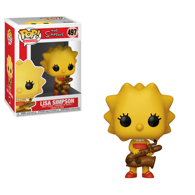 The Simpsons - Lisa /w Saxaphone Pop! Vinyl Figure