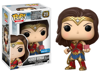 Justice League - Wonder Woman (with Motherbox) Exclusive POP! Vinyl Figure