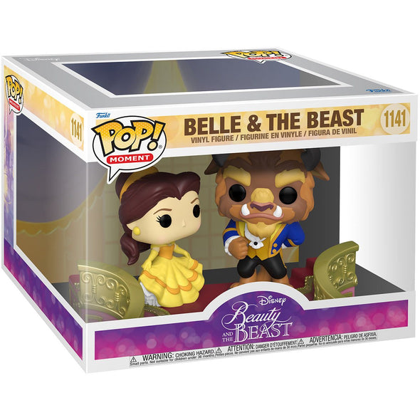 Beauty and The Beast 30th - Formal Belle & The Beast Pop! Moment Vinyl Figure