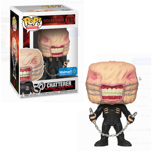 Hellraiser III - Chatterer  Exclusive Pop! Vinyl Figure