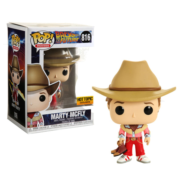 Back To The Future - Marty McFly (Cowboy) Exclusive Pop! Vinyl Figure