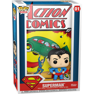 POP Comic Covers - DC Superman Action Comics #1 POP! Vinyl Figure