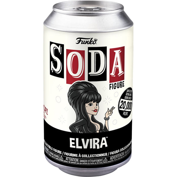 Funko Soda - Elvira Soda Can Exclusive Vinyl Figure
