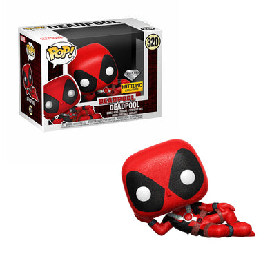 Marvel Deadpool - Deadpool (Laying Down) Diamond Edition Exclusive Pop! Vinyl Figure