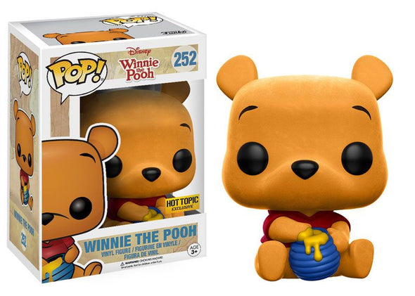 Winnie The Pooh - Flocked Winnie Exclusive Pop! Vinyl Figure