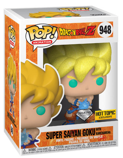 Dragonball Z - Super Saiyan Goku (Kamehameha) Diamond Edition Exclusive Pop! Vinyl Figure