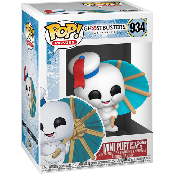 Ghostbusters: Afterlife - Mini-Puft (with Cocktail Umbrella) Pop! Vinyl Figure