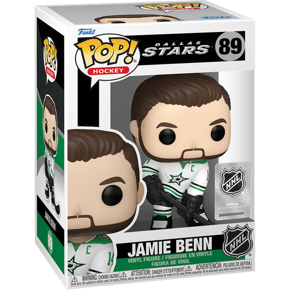 NHL - Stars Jamie Benn (Away Jersey) Pop! Vinyl Figure