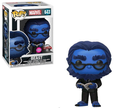 Marvel - X-Men 20th Anniversary Flocked Beast Exclusive Pop! Vinyl Figure