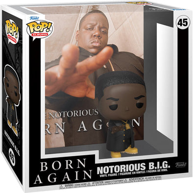 POP Albums - Notorious B.I.G. Born Again Album POP! Vinyl Figure