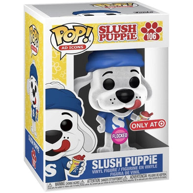 POP Ad Icons - Slush Puppie Flocked Exclusive Pop! Vinyl Figure