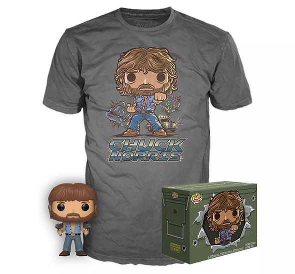 POP Tees - Chuck Norris Pop with Tee Exclusive