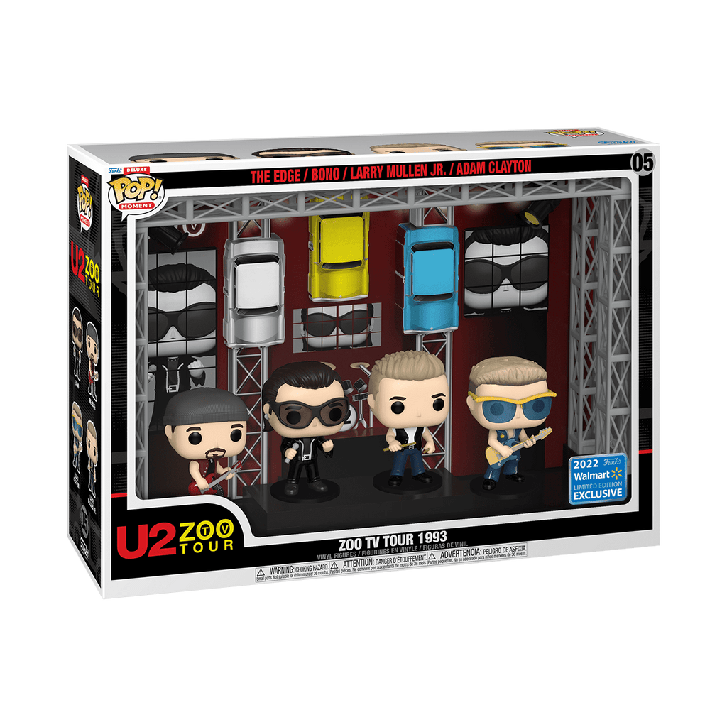 POP Moment - U2's Zoo TV Tour (1993) Exclusive Deluxe POP! Vinyl