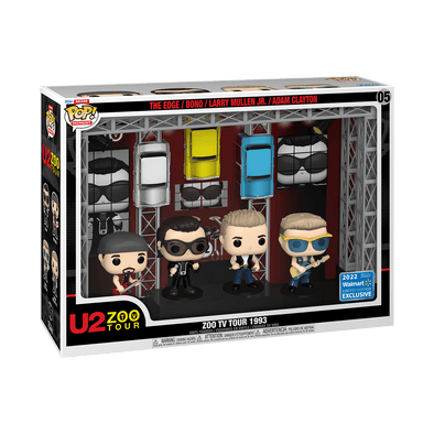 POP Moment - U2’s Zoo TV Tour (1993) Exclusive Deluxe POP! Vinyl Figures