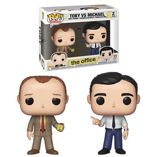 The Office - Toby vs Michael 2-Pack Pop! Vinyl Figures