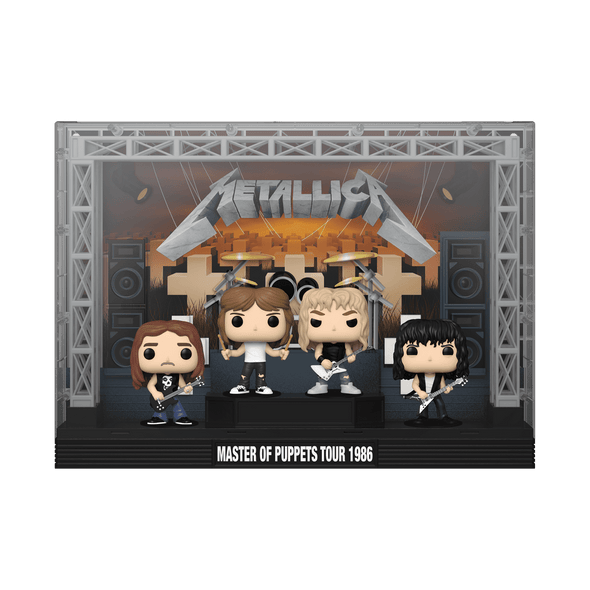 POP Moment - Metallica Master of Puppets Tour (1986) Exclusive Deluxe POP! Vinyl Figures