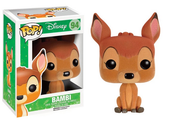 Disney Flocked Bambi Exclusive Pop! Vinyl Figure