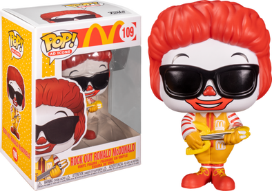 POP Ad Icons - McDonald's Rock Out Ronald Pop! Vinyl Figure