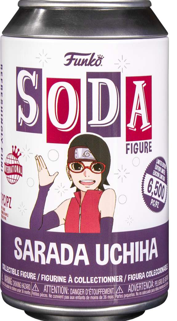 Funko Soda - Boruto Sarada Uchiha Vinyl Figure