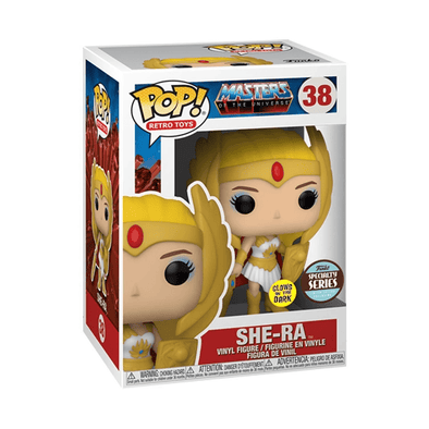 POP Retro Toys - Masters of the Universe She-Ra Glow In The Dark Specialty Series Exclusive Pop! Vinyl Figure