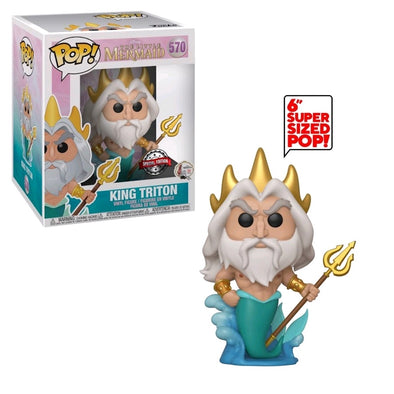 Disney Little Mermaid - King Triton 6" Exclusive Pop! Vinyl Figure