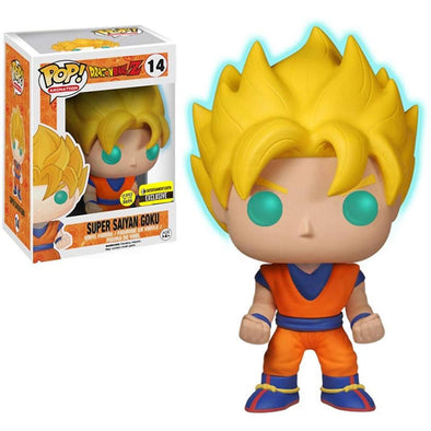 Dragonball Z - Super Saiyan Goku Glow-In-The-Dark Exclusive Pop! Vinyl Figure