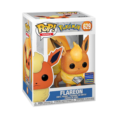 WonderCon 2021 - Pokemon Diamond Edition Flareon Exclusive Pop! Vinyl Figure