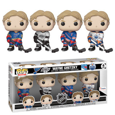 NHL - Wayne Gretzky 4-Pack Exclusive Legends Pop! Vinyl Set