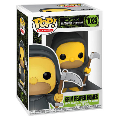 The Simpsons - Treehouse of Horrors Grim Reaper Homer Pop! Vinyl Figure