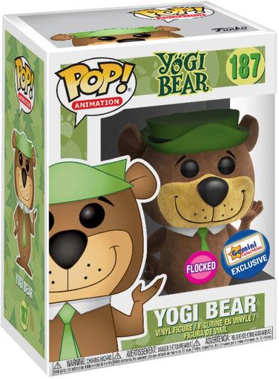 Hanna-Barbera - Yogi Bear (Flocked) Exclusive POP! Vinyl Figure