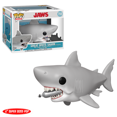 Jaws - Great White Shark ( w/ Diving Tank) 6" POP! Vinyl Figure