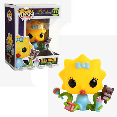 The Simpsons - Treehouse of Horrors Alien Maggie Pop! Vinyl Figure