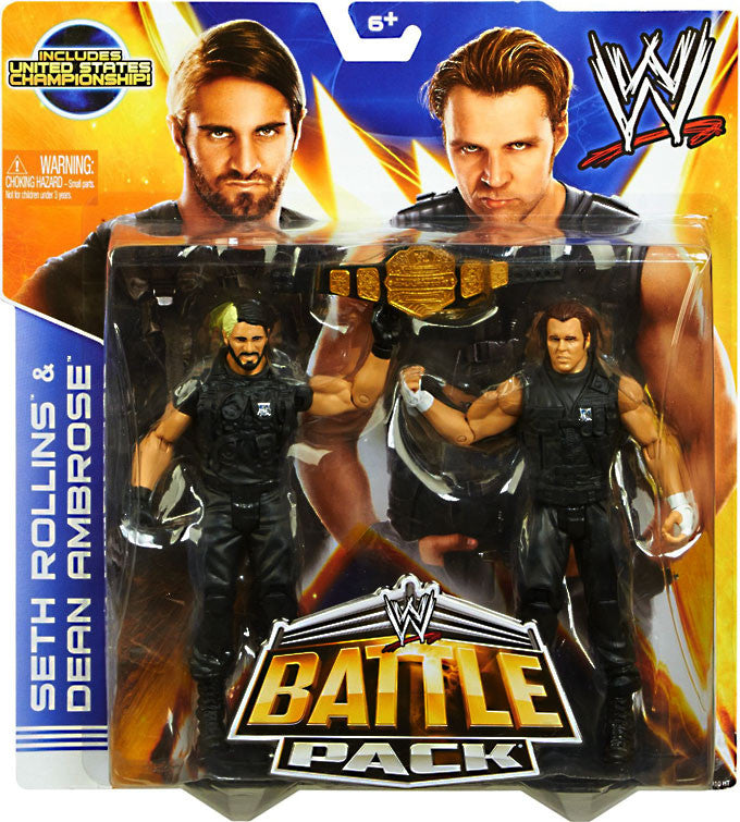 WWE Battle Pack Series 26 Seth Rollins and Dean Ambrose SHIELD