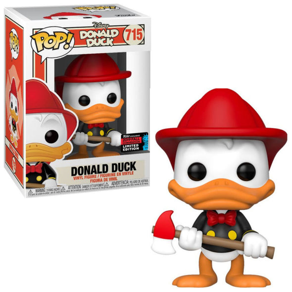 NYCC 2019 - Disney Fireman Donald Duck Exclusive Pop! Vinyl Figure