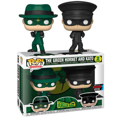 NYCC 2019 - The Green Hornet and Kato Exclusive 2-Pack Pop! Vinyl Figures