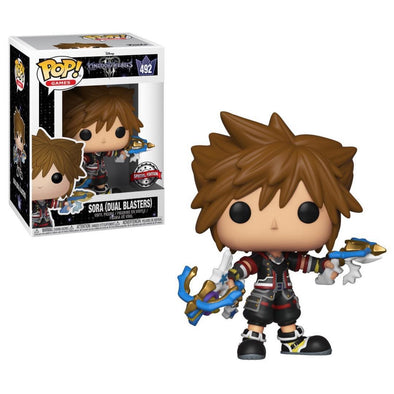 Kingdom Hearts - Sora (Dual Blasters) Exclusive POP! Vinyl Figure