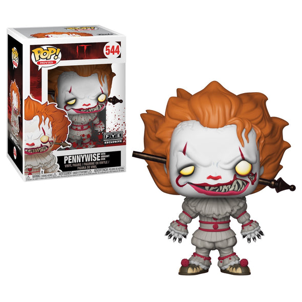 IT The Movie (2017) - Pennywise with Wrought Iron Exclusive Pop! Vinyl Figure