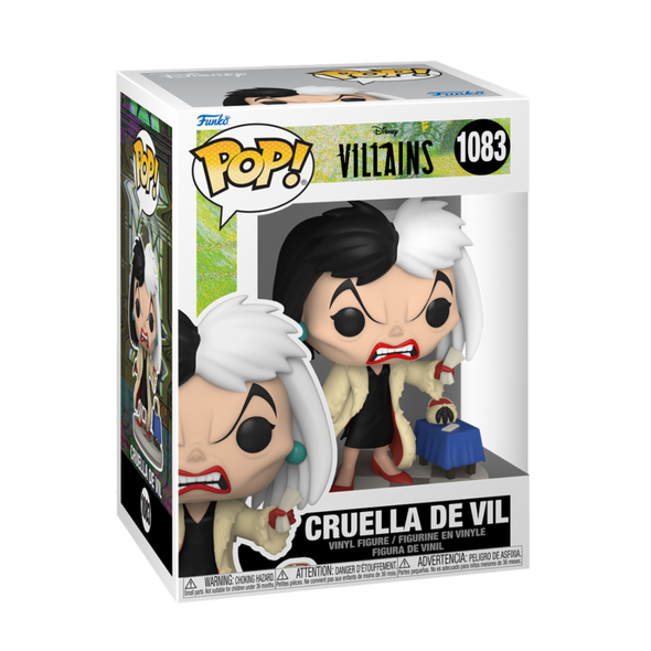 Disney Villains - Cruella De Vil Pop! Vinyl Figure