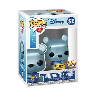 POPs With Purpose - Make-A-Wish Winnie The Pooh (Blue Chrome) Exclusive POP! Vinyl Figure