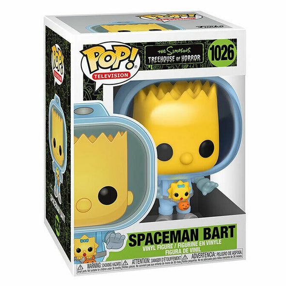 The Simpsons - Treehouse of Horrors Spaceman Bart with Maggie Pop! Vinyl Figure
