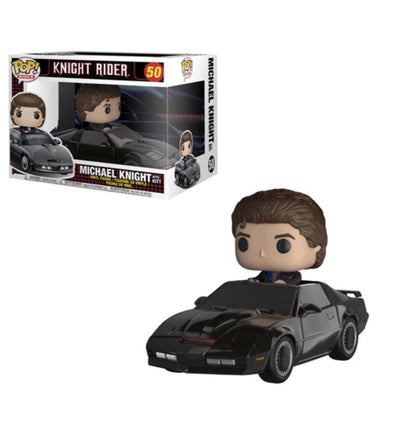 Knight Rider - Michael Knight (w/ Kitt) POP! Vinyl Vehicle