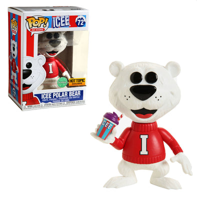 POP Ad Icons - ICEE Polar Bear (Grape, Scented) Exclusive Pop! Vinyl Figure