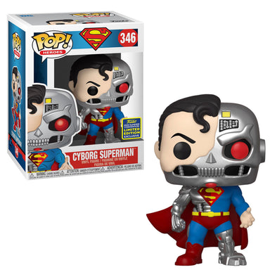SDCC 2020 - DC Cyborg Superman Exclusive Pop! Vinyl Figure