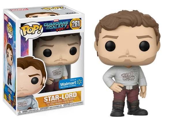 Guardians of the Galaxy Vol 2 - Star-Lord with Gear Shift Shirt Exclusive Pop! Vinyl Figure