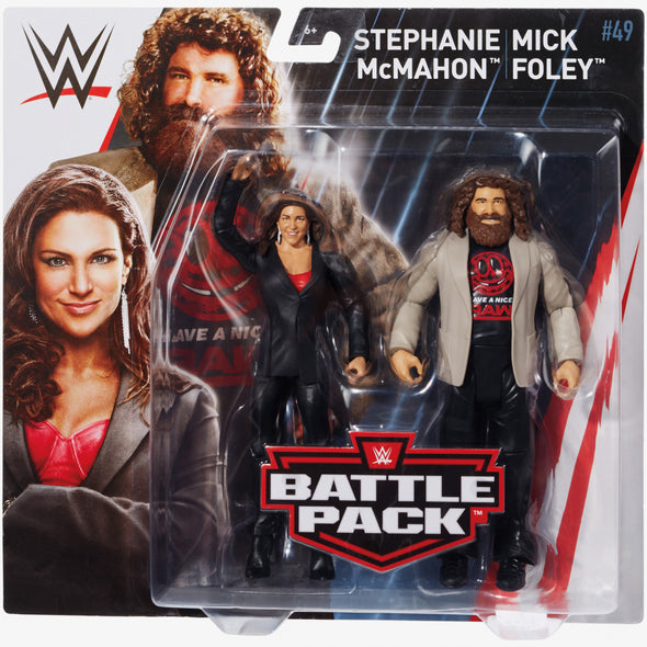 WWE Battle Pack Series 49 - Stephanie McMahon and Mick Foley