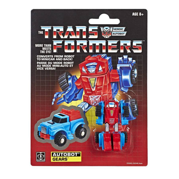 Transformers 2019 G1 Reissue - Minibot Gears