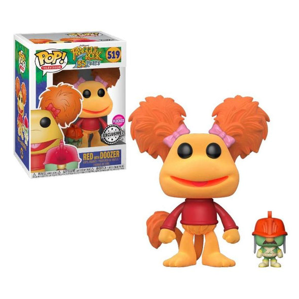 Fraggle Rock - Flocked Red with Doozer Exclusive Pop! Vinyl Figure