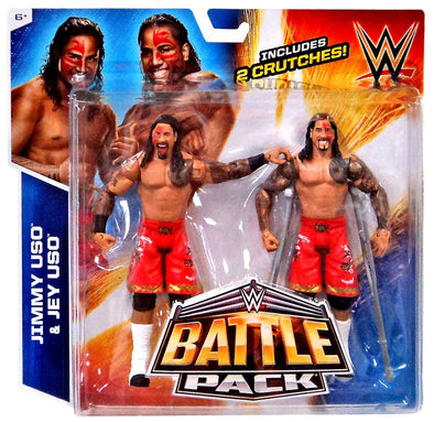 WWE Battle Pack - The USOs /w crutches